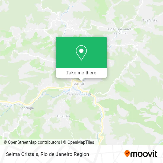 Selma Cristais map