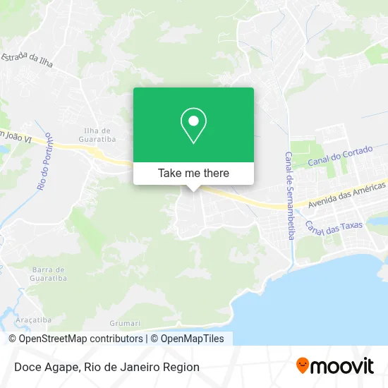 Doce Agape map