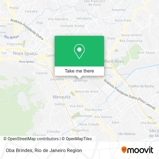 Oba Brindes map