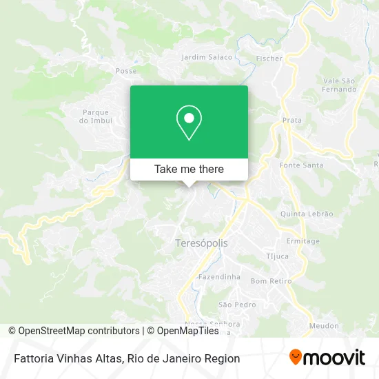 Fattoria Vinhas Altas map