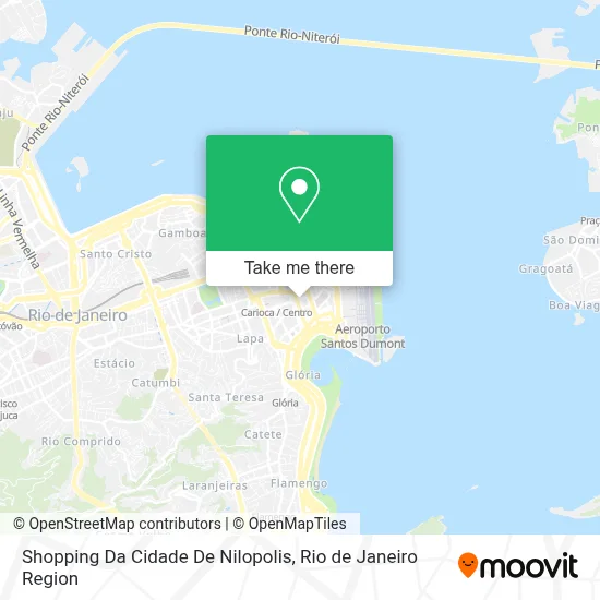 Shopping Da Cidade De Nilopolis map