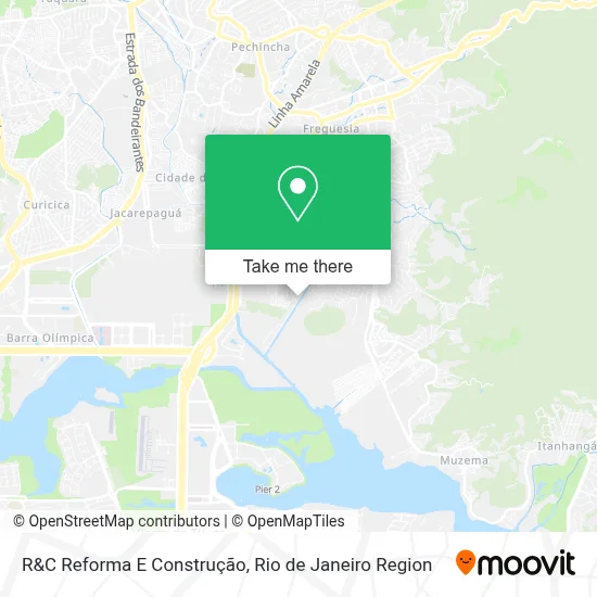 R&C Reforma E Construção map