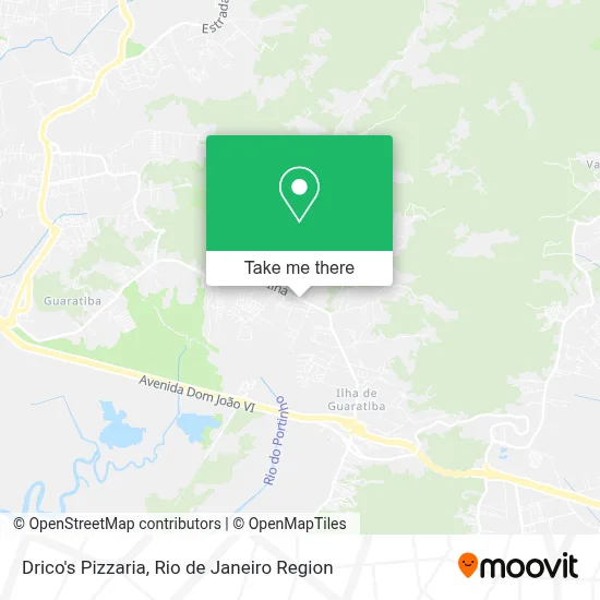 Drico's Pizzaria map