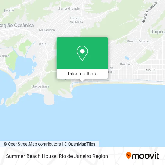 Summer Beach House map