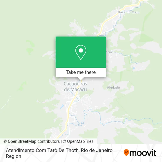 Atendimento Com Tarô De Thoth map