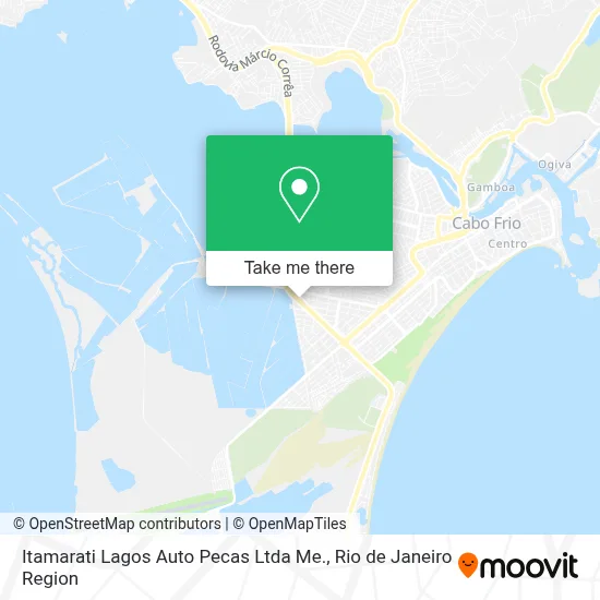 Itamarati Lagos Auto Pecas Ltda Me. map