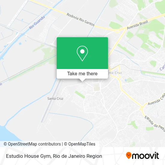 Estudio House Gym map