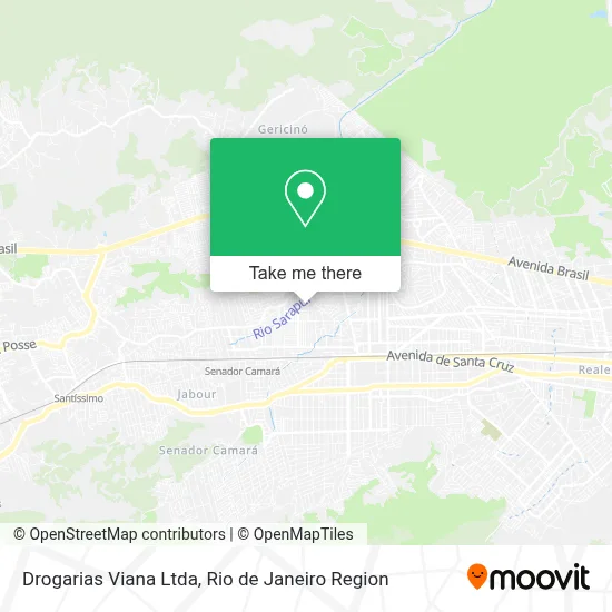 Drogarias Viana Ltda map