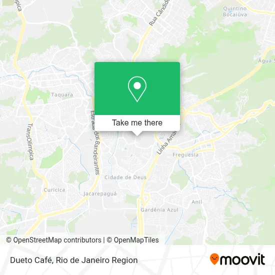 Dueto Café map