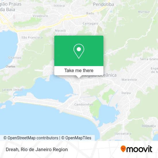 Dreah map