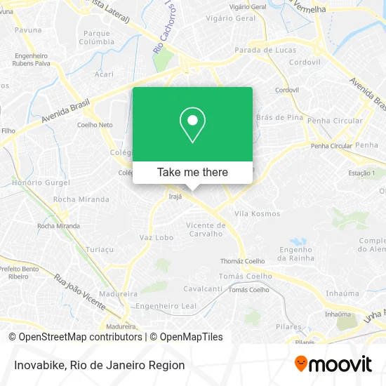 Inovabike map