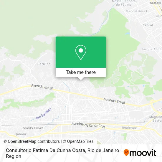 Consultorio Fatima Da Cunha Costa map