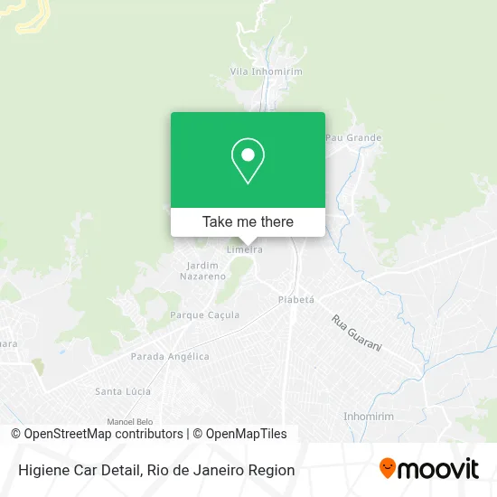 Higiene Car Detail map