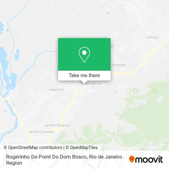 Rogerinho Do Point Do Dom Bosco map