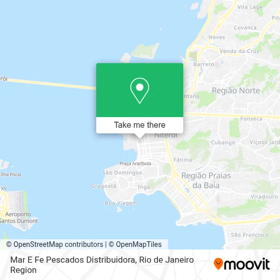 Mar E Fe Pescados Distribuidora map