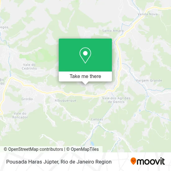 Pousada Haras Júpter map