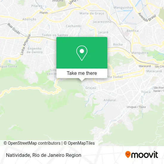 Natividade map