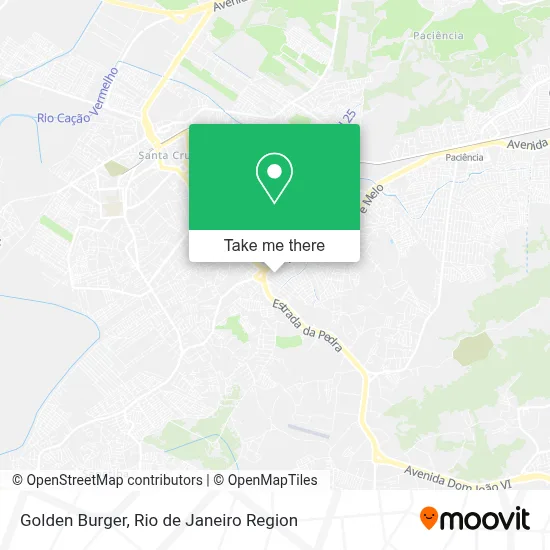 Golden Burger map