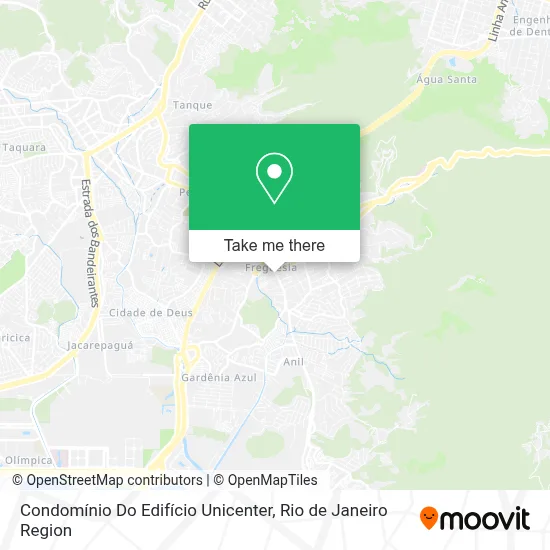 Condomínio Do Edifício Unicenter map