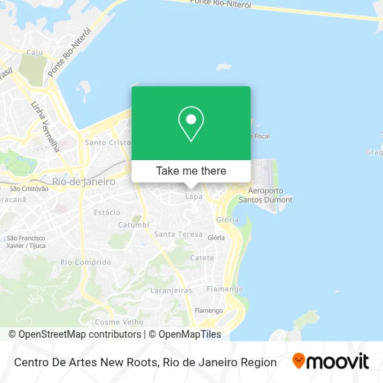 Centro De Artes New Roots map