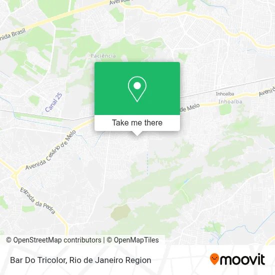 Bar Do Tricolor map