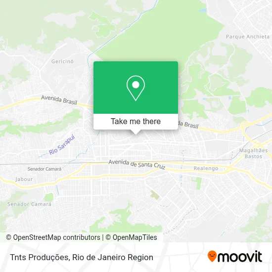 Tnts Produções map