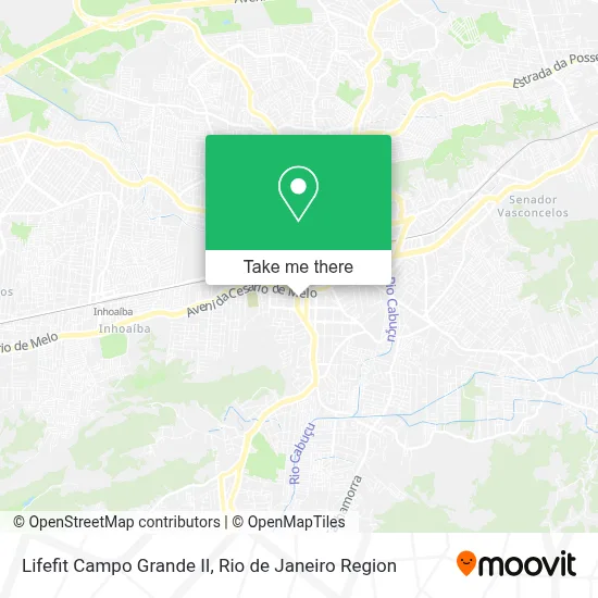 Lifefit Campo Grande II map