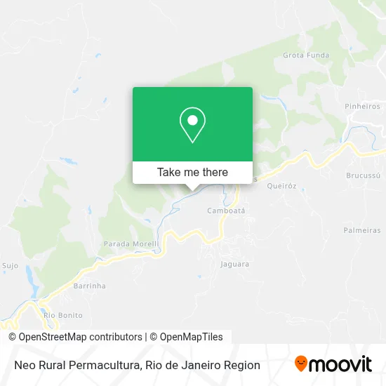 Neo Rural Permacultura map