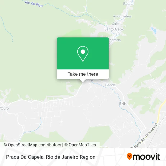 Praca Da Capela map