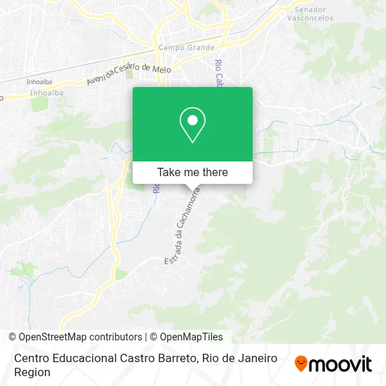 Centro Educacional Castro Barreto map