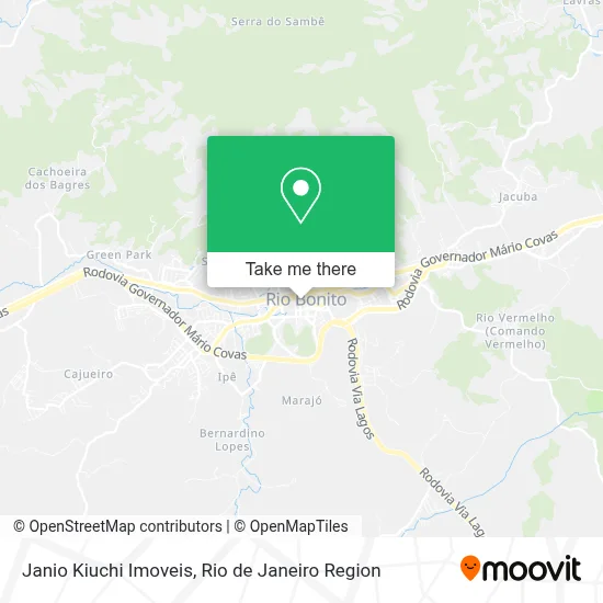 Janio Kiuchi Imoveis map
