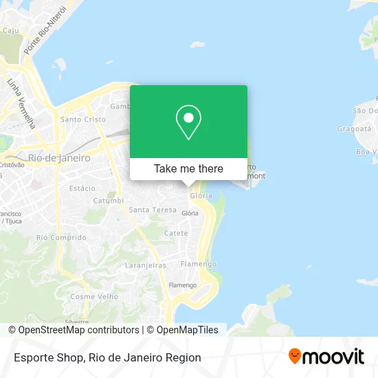 Esporte Shop map
