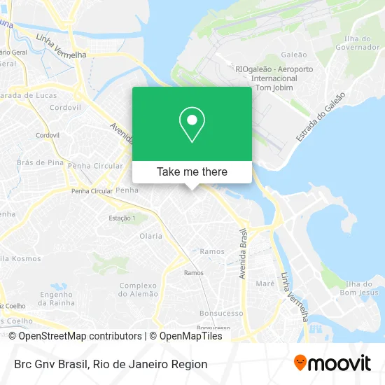 Brc Gnv Brasil map
