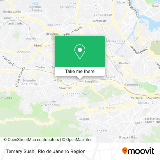Temary Sushi map