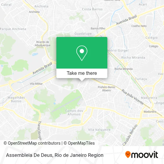 Assembleia De Deus map
