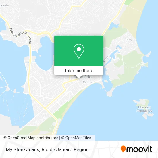 My Store Jeans map
