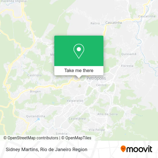 Sidney Martins map