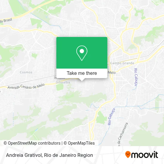 Andreia  Grativol map