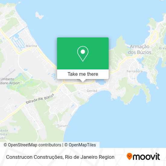 Construcon Construções map