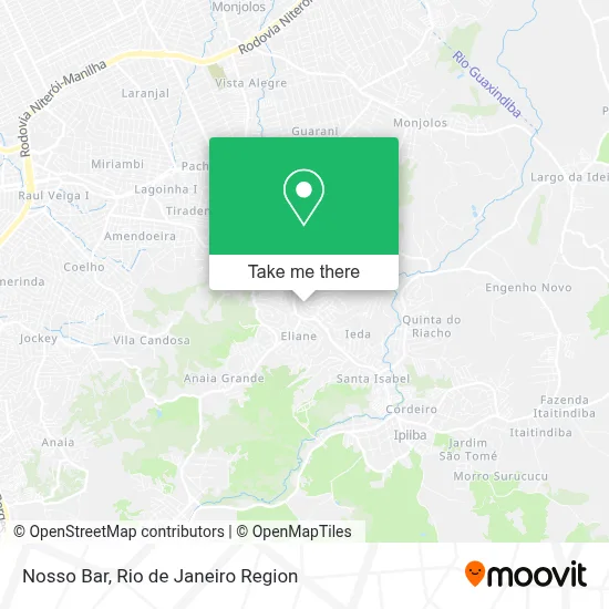 Nosso Bar map