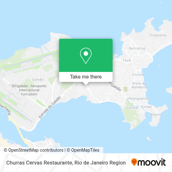 Churras Cervas Restaurante map