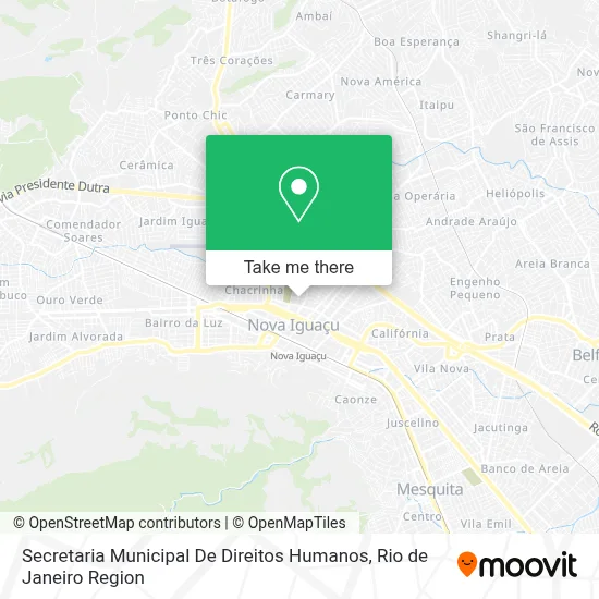 Secretaria Municipal De Direitos Humanos map