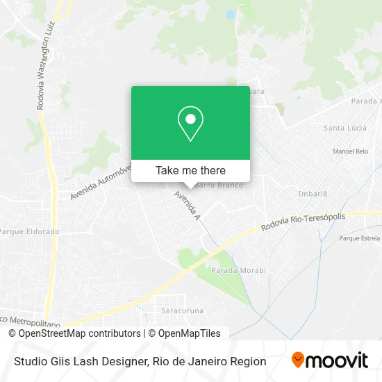 Studio Giis Lash Designer map