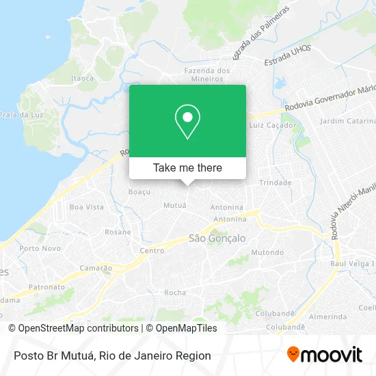 Posto Br Mutuá map
