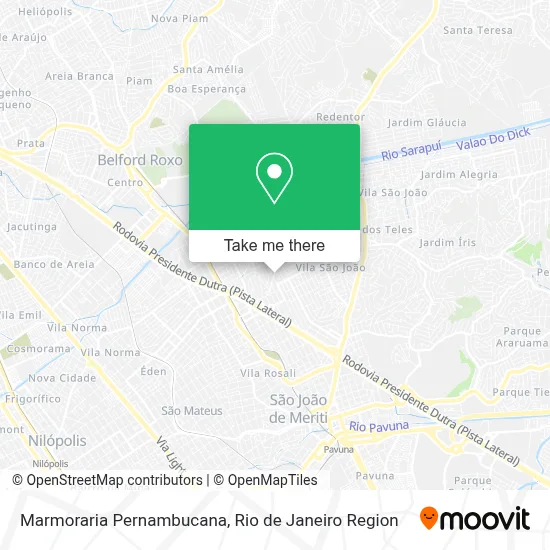 Marmoraria Pernambucana map