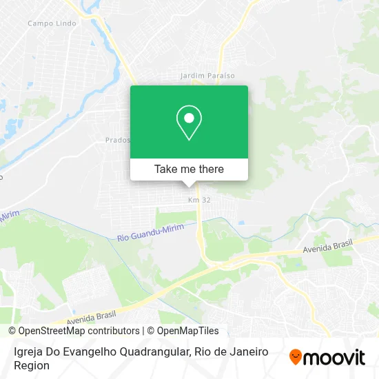 Igreja Do Evangelho Quadrangular map