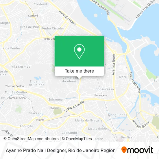 Ayanne Prado Nail Designer map