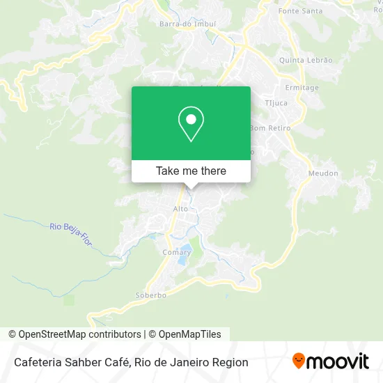 Cafeteria Sahber Café map