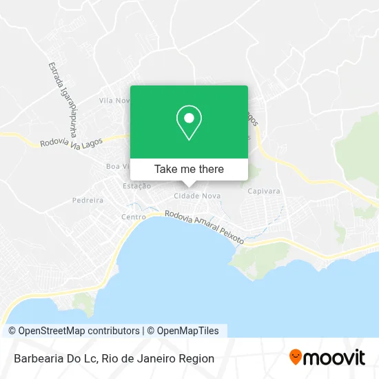 Barbearia Do Lc map