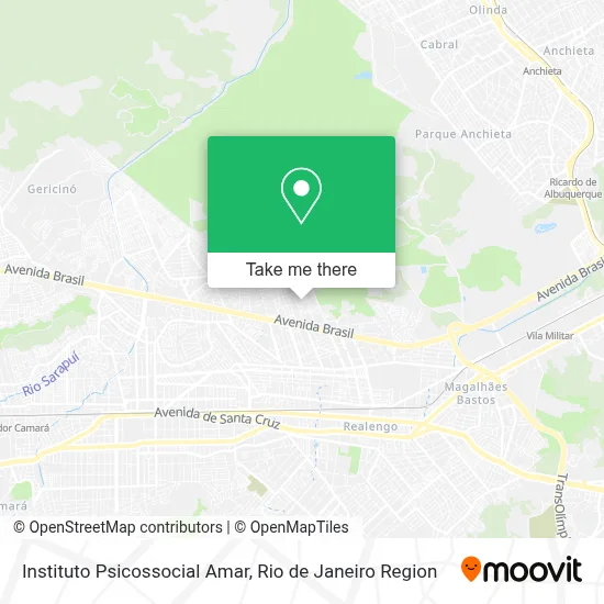 Instituto Psicossocial Amar map